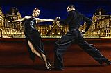 Flamenco Dancer Canvas Paintings - Last Tango in Paris